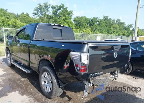 2017 Nissan Titan Sv from USA, damaged, VIN 1N6AA1CK3HN557663